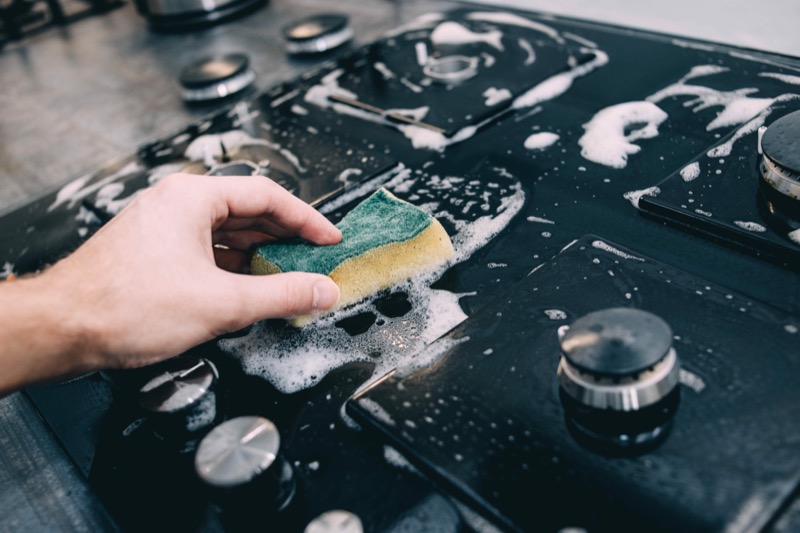 Life skill - Cleaning the stove and oven