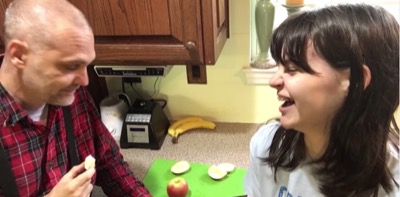 Life skill - Slicing an apple